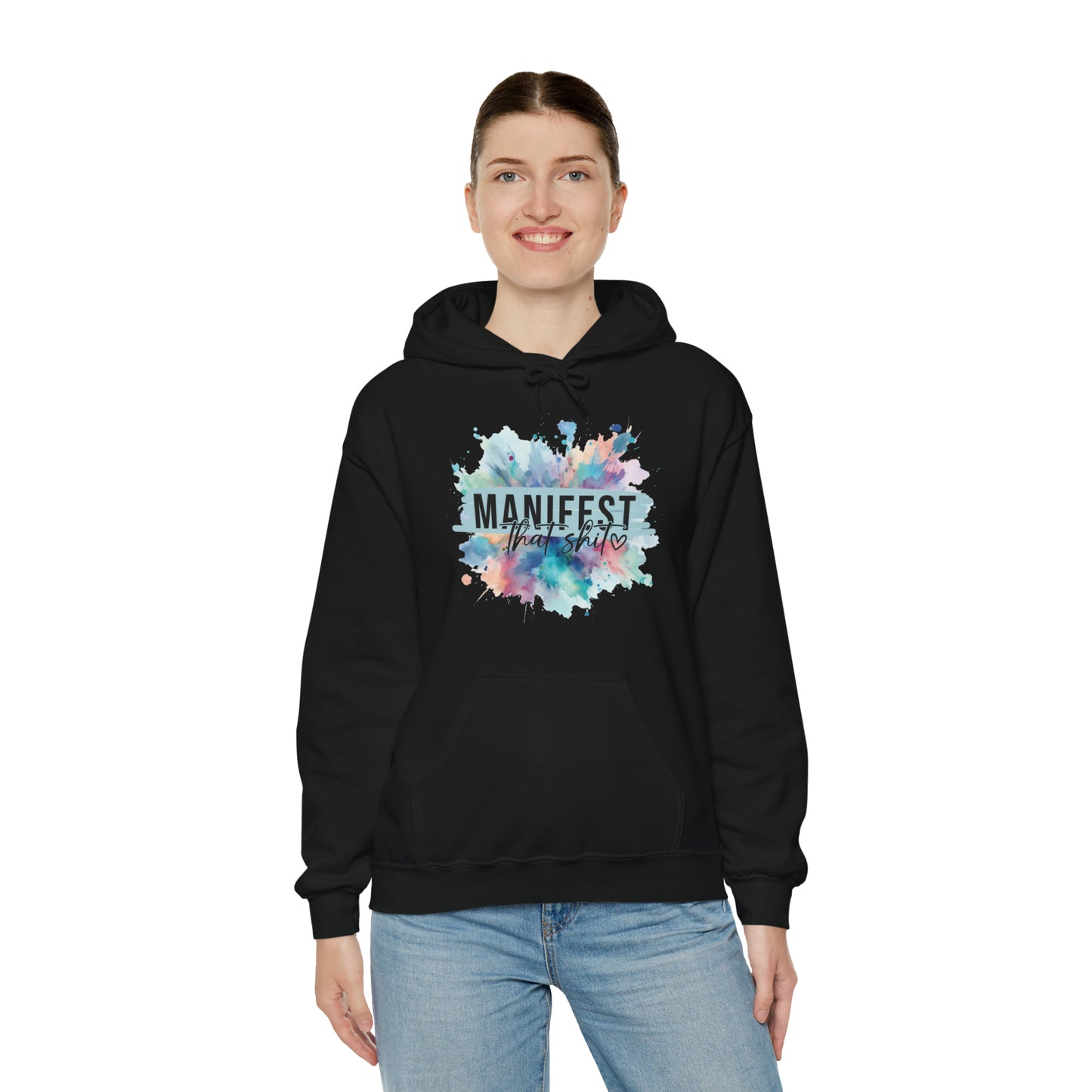 Manifest that shit funny adult quote | inspirational saying sweatshirt